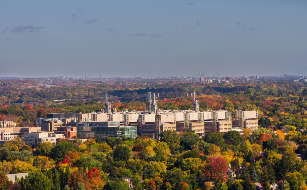 A view of Hamilton’s skyline symbolizing the community Vision26 serves